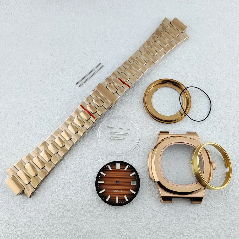 

Корпус часов 40 мм из нержавеющей стали, механизм NH35, совместимые аксессуары для часов для часовщиков