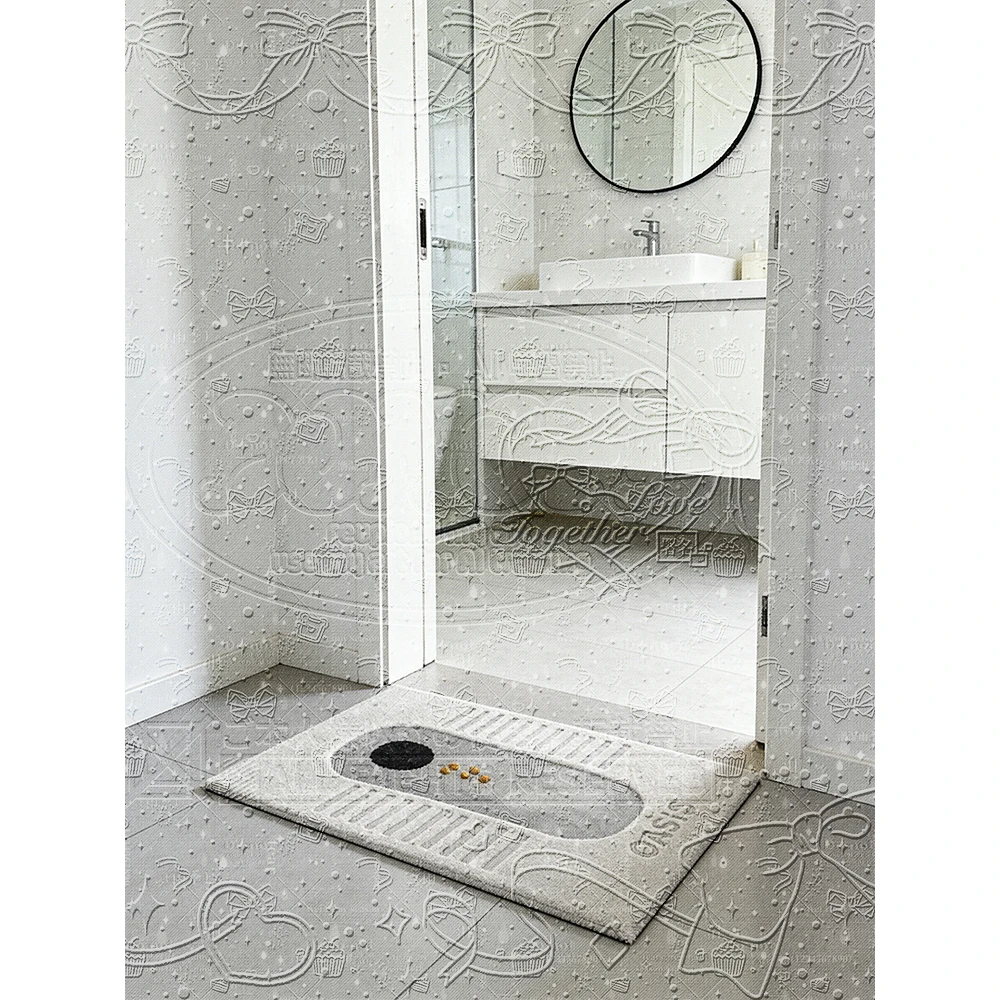 Oasis Style Floor Mat, 40x60cm 50x80cm Non-Slip Bathroom Living Room Door Mat