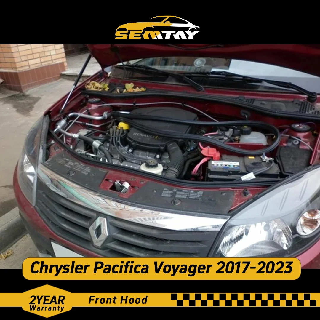 

Стойки капота SEMTAY, совместимые с Chrysler Pacifica Voyager 2017-2023, поддержка подъема капота, демпфер Spri Shocks