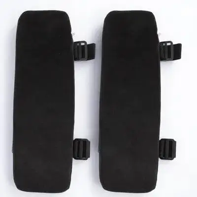 1Pair Comfortable Armrest Height Increase Pads Office Chair Armrest Cushion Non-Slip Sponge Elbow Rest for Desk Gaming Chair Use