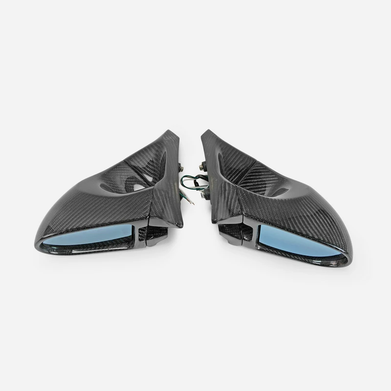 

Подходит для Nissan 370Z Z34, аэродинамическое зеркало с левым рулем — материал CF, глянцевая отделка, простая установка