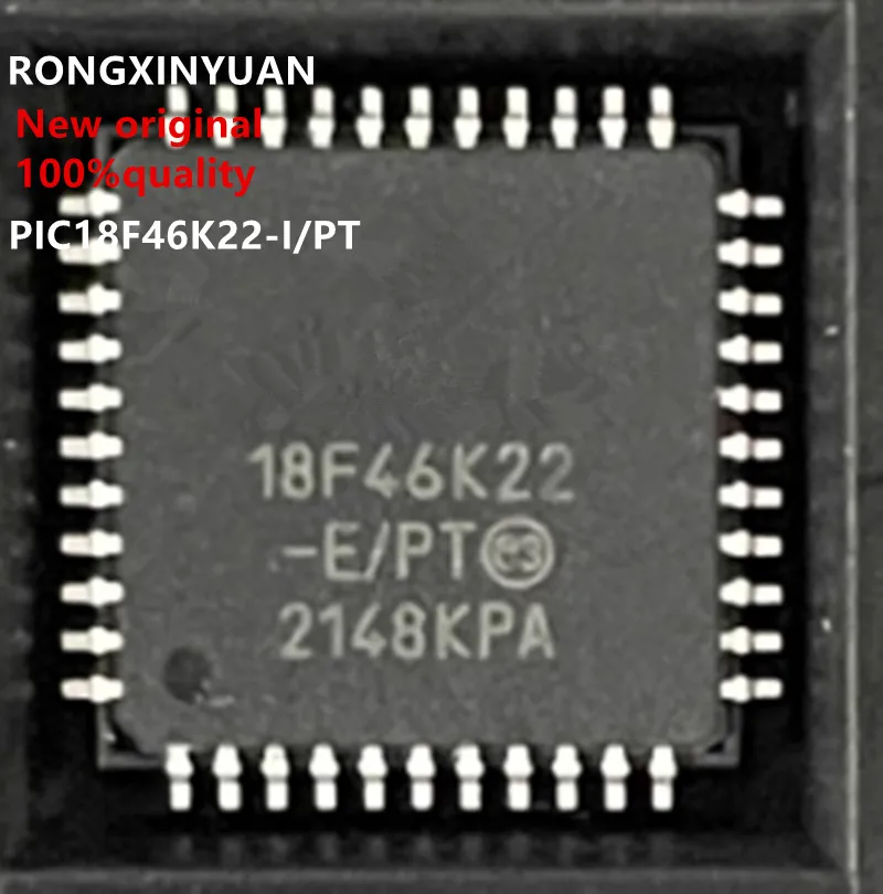 5 sztuk nowy oryginalny PIC18F46K22-I PIC18F46K22-I/PT 8-bitowy mikrokontroler Chip