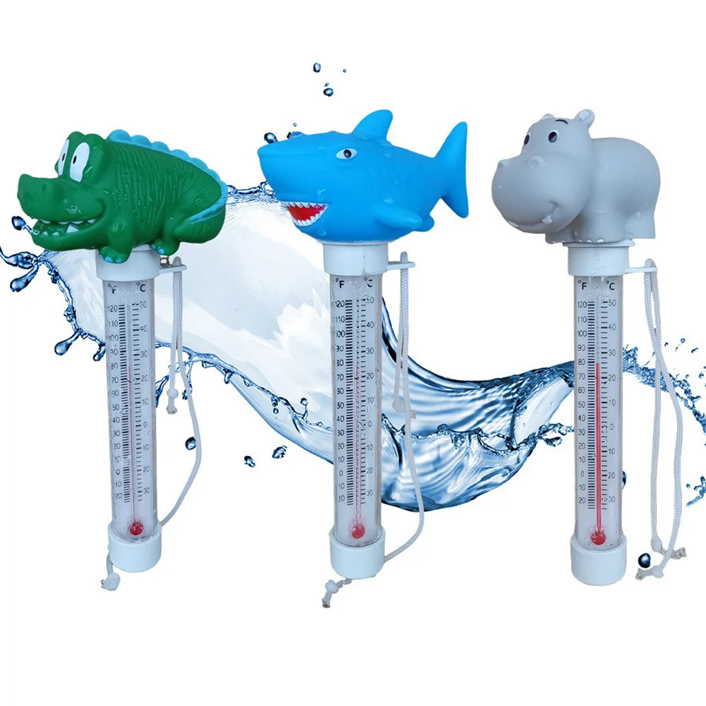 Spa Temp Gauge Pool Thermometer For Pool Maintenance Easy To Read String Attachment Floating Pool Thermometer Easy To Read