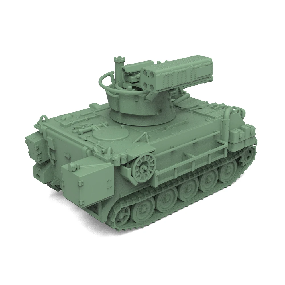 SSMODEL SS900 1/220 1/200 Military Model Kit Israel M163 Mahbet Self Propelled Anti Aircraft Guns Miniature Static Model