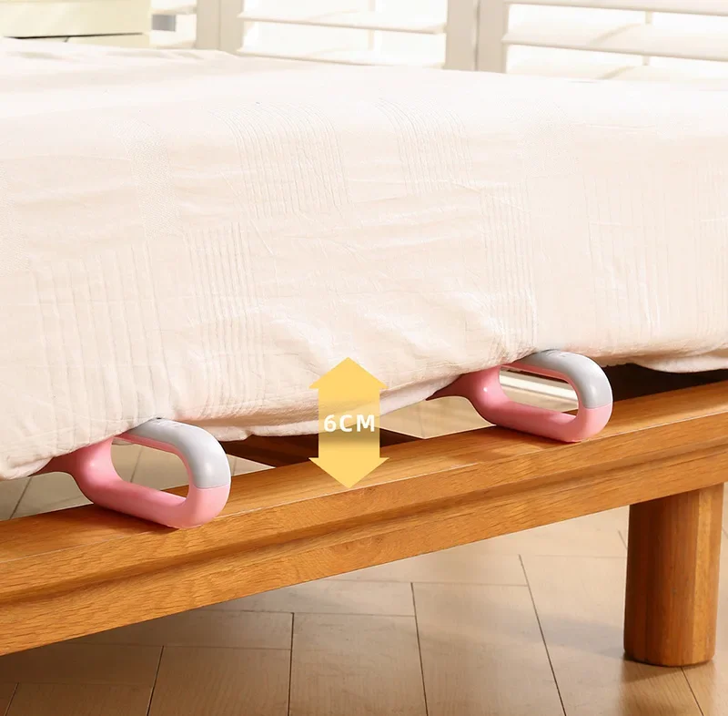 3-in-1 Bettwäsche-Einsteckwerkzeug & Matratzenheber - Ergonomischer Bettformer mit Fusselentferner für einfaches Bettmachen – Detail 4