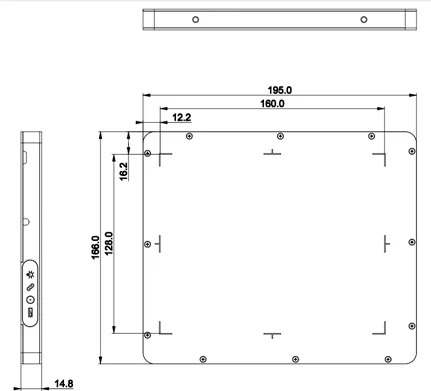 H1613HSA-BG 15MV High Energy Imaging Flat Panel Detector with Amorphous Silicon Sensors