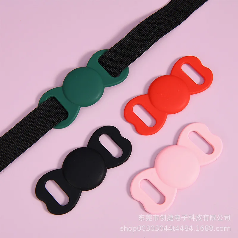 Case For Apple Airtag Silicone Case Dog Cat Collar GPS Finder Protective Case For Apple Air Tag Tracker Accessories