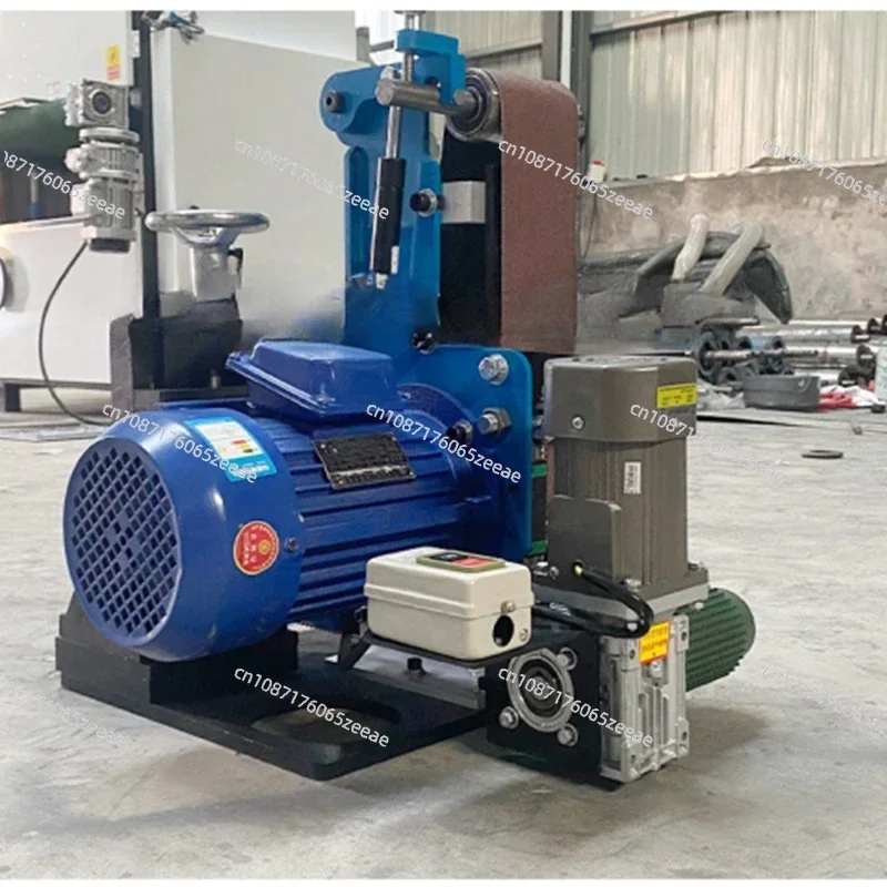 Small Flat Surface Rust Removal and Polishing Machine Stainless Steel Wire Drawing Belt Electric Polishing and Sanding Machine