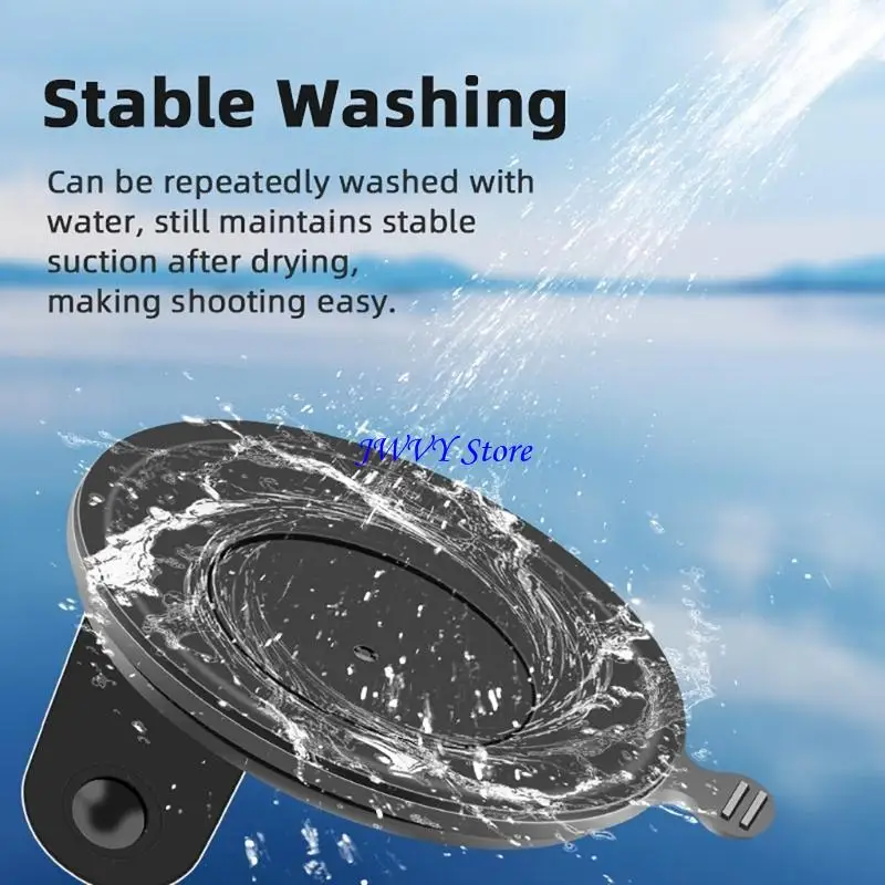 573A Car Mounted Suction Cup Bracket Adapter Frame Expansion Clip for Sports Camera