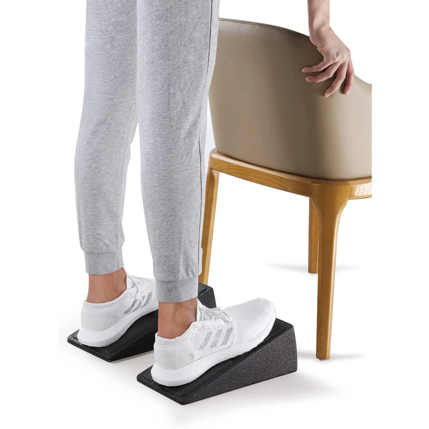 

Slant Board Calf Stretcher,6 Pcs Foot Stretcher Incline Board For Plantar Fasciitis Physical Therapy Equipment-B60B