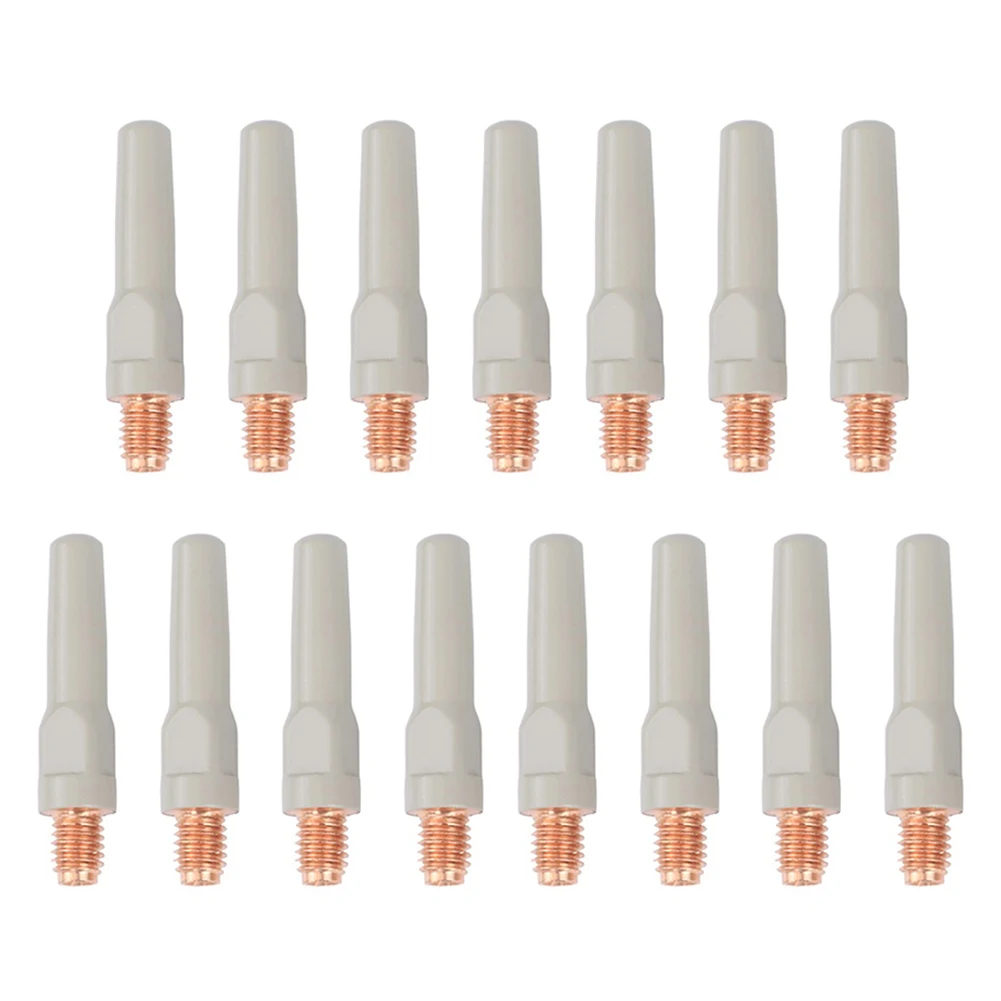 

15PCS Non-Stick Coating Welding Tips Welding Torch Accessory For 15AK 40*1.0mm Welding Equipment And Consumables Welding Nozzle