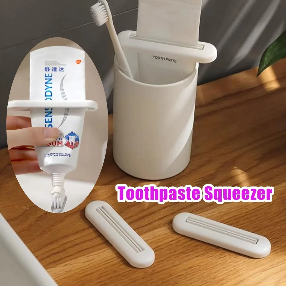 

1/2/3PC Metal Toothpaste Squeezer Key Durable Tube Roller Manual Cream Lotion Saver Tool Bathroom Organizer Last Drop Efficient