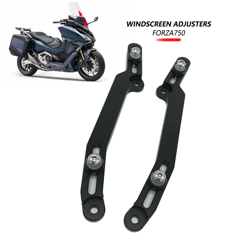 FORZA750 Windscreen Adjusters Fit For HONDA Forza 750 Forza750 2021 2022 Motorcycle Accessories CNC Windshield Bracket