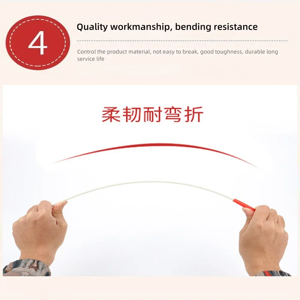 Description Picture 6 of item1.2M/2M Striped Star Gym Ribbons Baton Dance Ribbon Rhythmic Artistic Gymnastics Coloured Ribbon Sportss Training