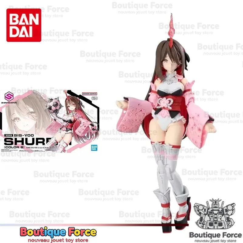 

Bandai SIS-Y00 1/144 Anime Figure Model Kit 30MS Color B Action Figure Toy Collectible Gift for Kids