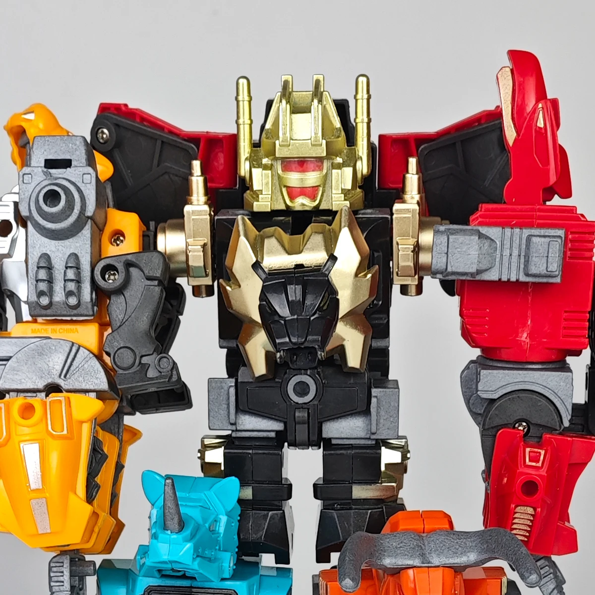 Mechanical besta robô transformação 21cm 5 em 1 predacons tengyang predaking figura de ação brinquedos infantis presente