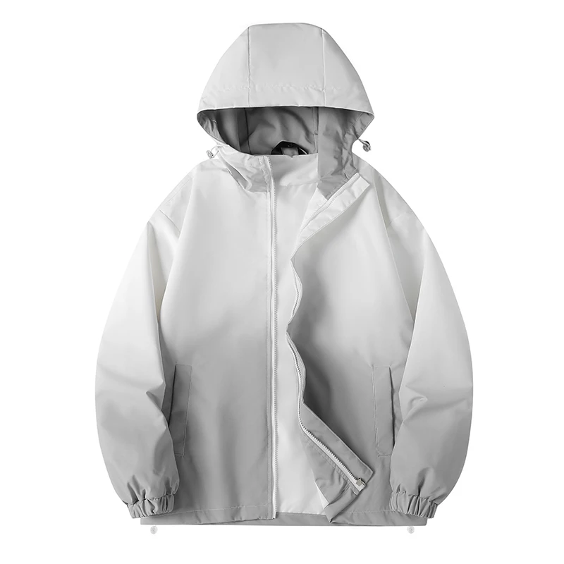 

Мужская весенне-осенняя куртка с капюшоном и воротником-стойкой, повседневная рабочая одежда цвета adient, мужское длинное модное пальто-мант Sve