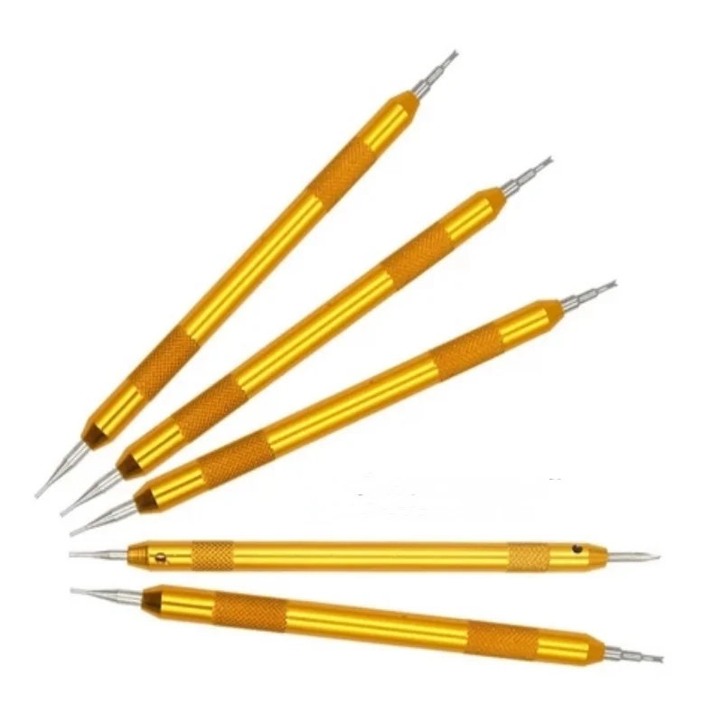 1 قطعة حزام ساعة اليد الربيع دبوس أداة إزالة الصواميل ل حزام الساعات الذكية دبابيس القضبان إزالة أدوات عصا الملقط ساعة أداة إصلاح الملحقات