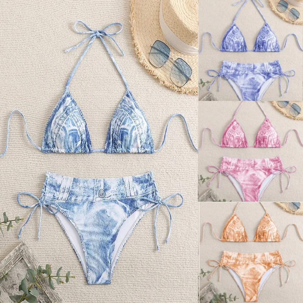 

Elegant Two-Piece Swimsuit - Women Swimsuits & Maillot de Bain Femme | Resort Vacation Outfit