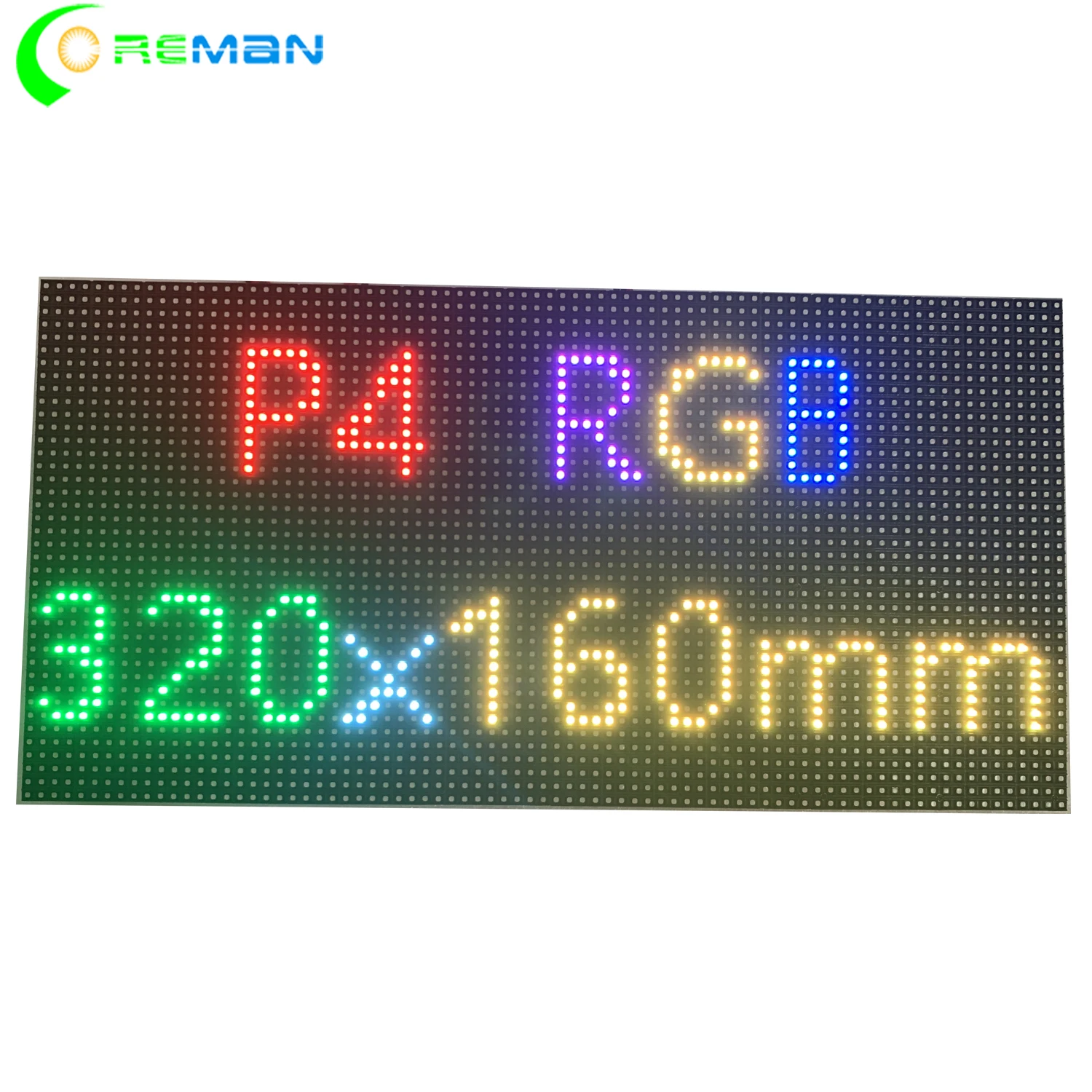 Outdoor LED Module 320x160mm P4 32cm X 16cm for Waterproof Exterior Roadside Advertising LED Sign
