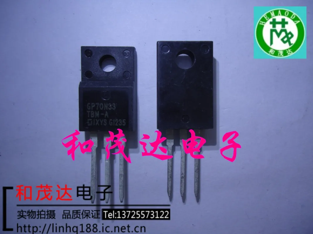 Original New / 2PCS / GP70N33TBM-A TO-220FIXGP70N33TBM-A GP70N33 TO220F