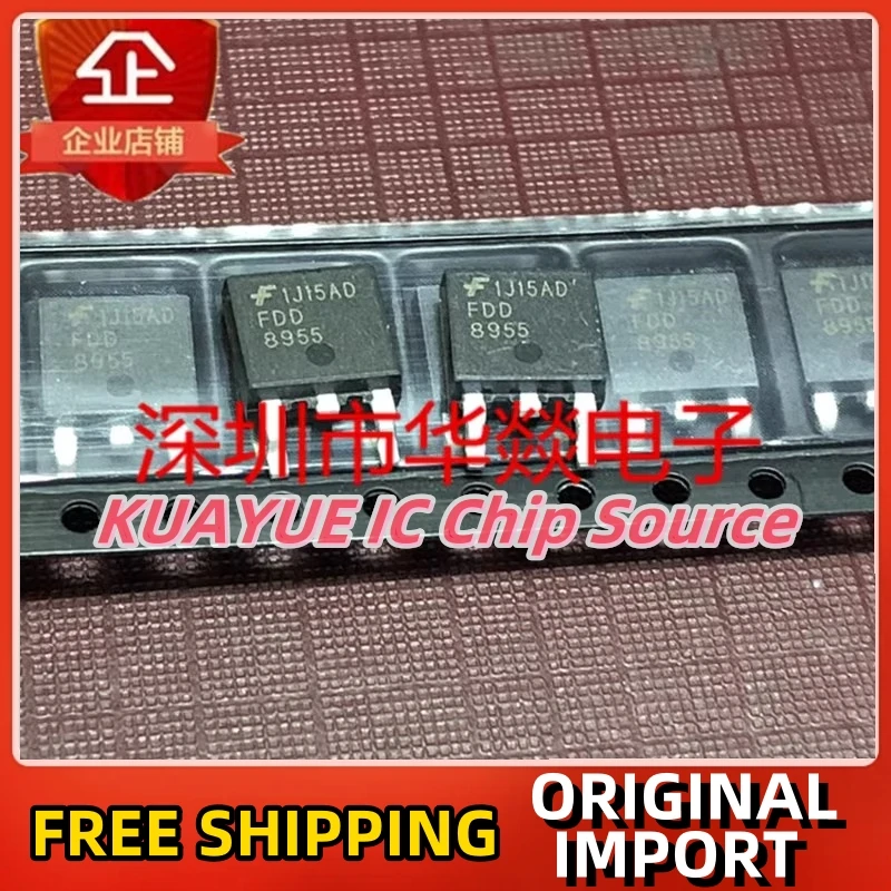 

10PCS-30PCS/FDD8955 TO-252/ Fast Shipping Quality Guarantee