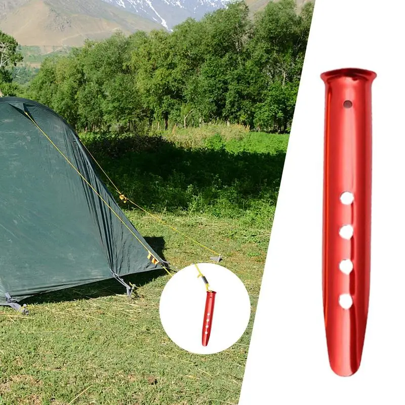 Outdoor ultra lightweight aluminum alloy Sand Tent Stakes camping tent nail seaside canopy windproof fixed ground nail