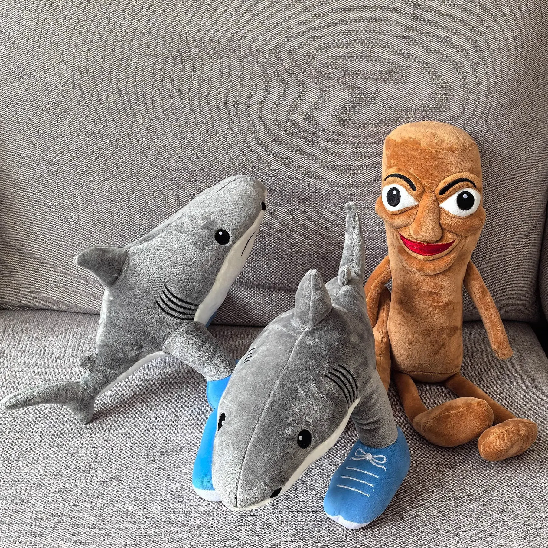 Cross-border new American Shanhaijing game merchandise funny plush doll tung tung sahur