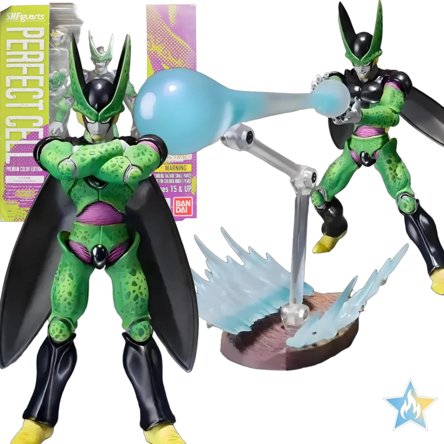 

В наличии: Bandai S.H.Figuarts Dragon Ball - эксклюзив Tamashii Web, Dragon Ball Kai Cell, версия с оригинальной перекраской.