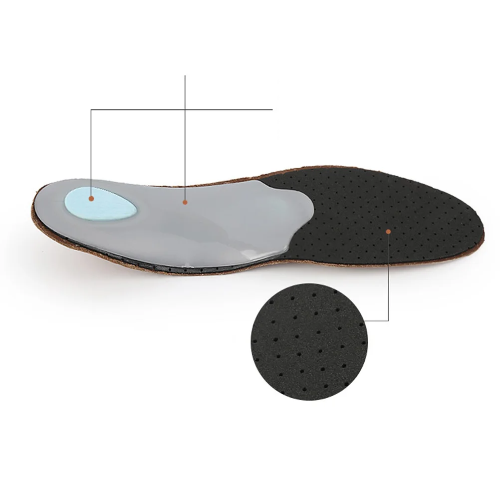 

1 Pair Shoe Insoles Size 41-42 Arch Support Breathable Sweat-Absorbing For Running Basketball Hiking Climbing Sports