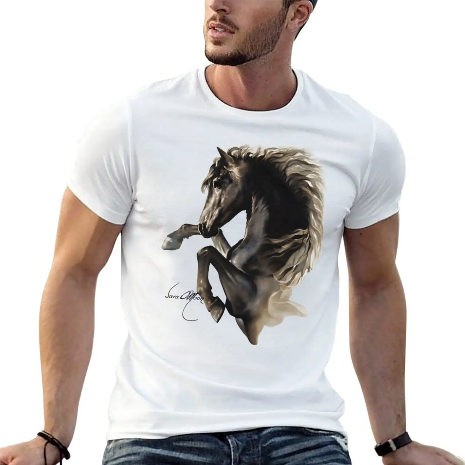 Black Fury (Cut-Out) T-Shirt luxury designer anime t shirts Men's t-shirt