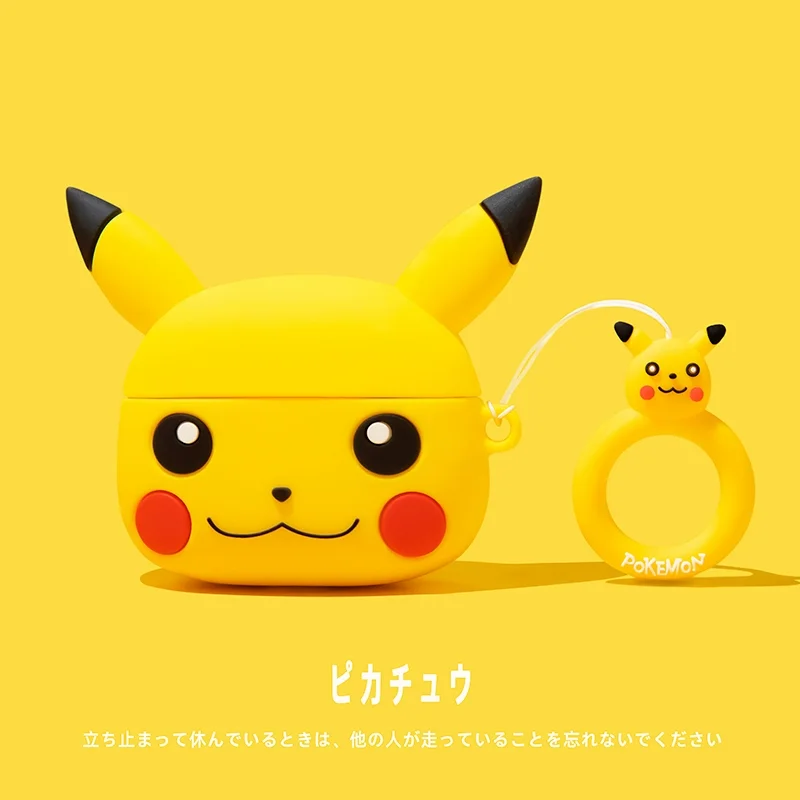 Funda de silicona de dibujos animados para AirPods Pro 2, accesorios para auriculares, carcasa suave para AirPods 4, funda protectora