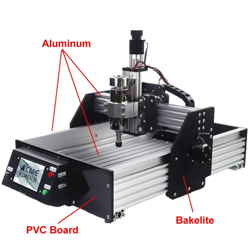 3 축 CNC 라우터 2634 타각기 마스터피스 제작: 목공, PCB 밀링 및 기타 CNC 응용 제품에 이상적