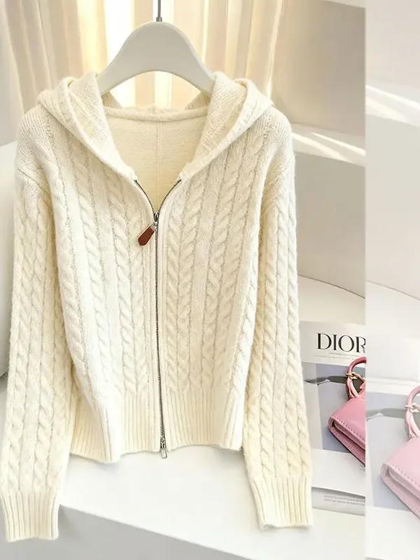 

Модная вязаная шапка, женский свитер, осень-зима, новый Sle, универсальная, загадочная Аосфера, Long Sve, теплая середина и кражи