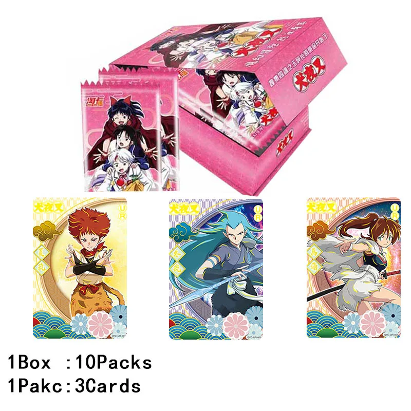 Inuyasha Collection Booster Box Cards Rare PR SP SSP SKP Anime Table Playing Game Board Kids Adult Toys Christmas Gift