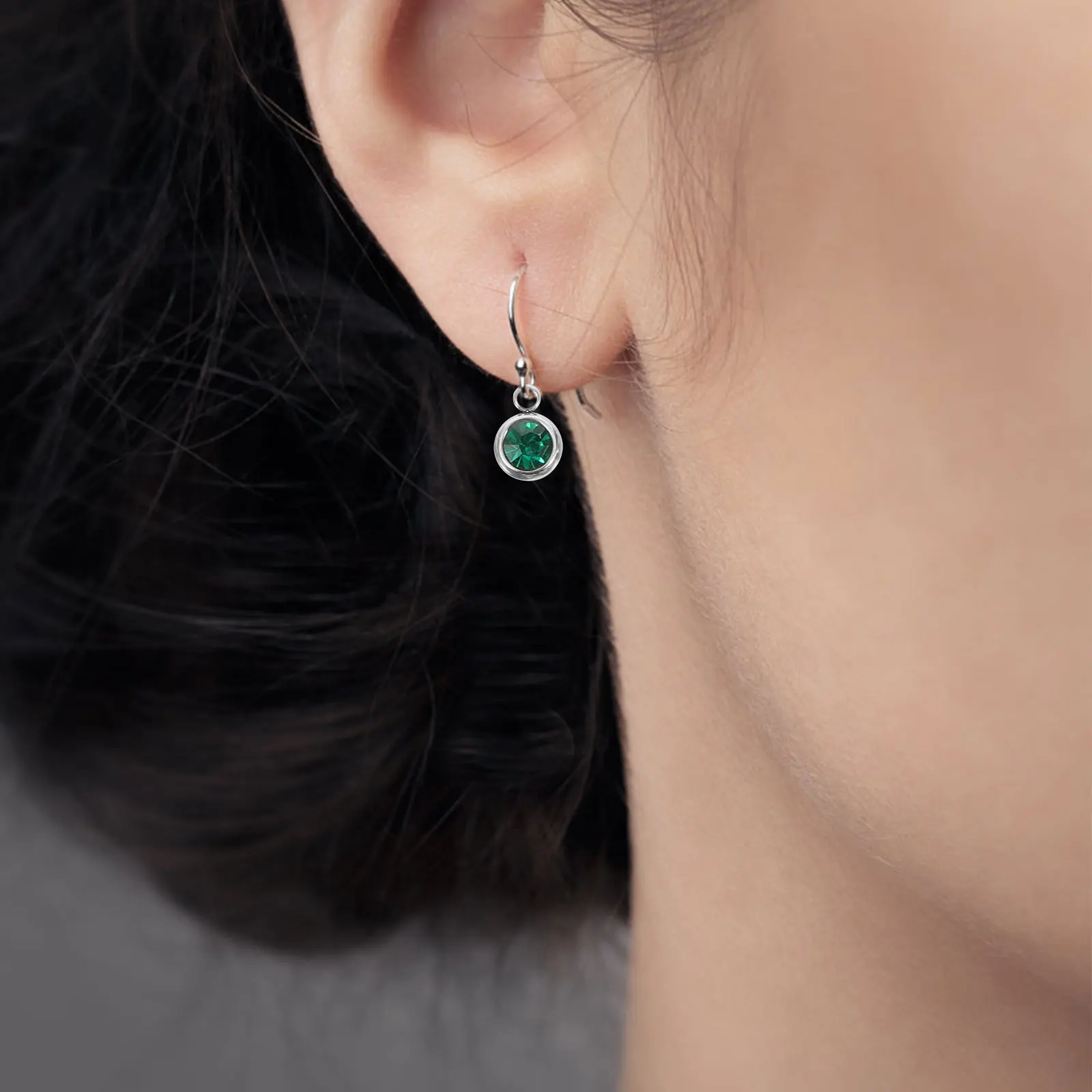 

12Pcs Birth Stone Dangle Charms Stainless Steel Rhinestone Pendants for Jewelry Making Birth Stone Charms Jewelry Pendant