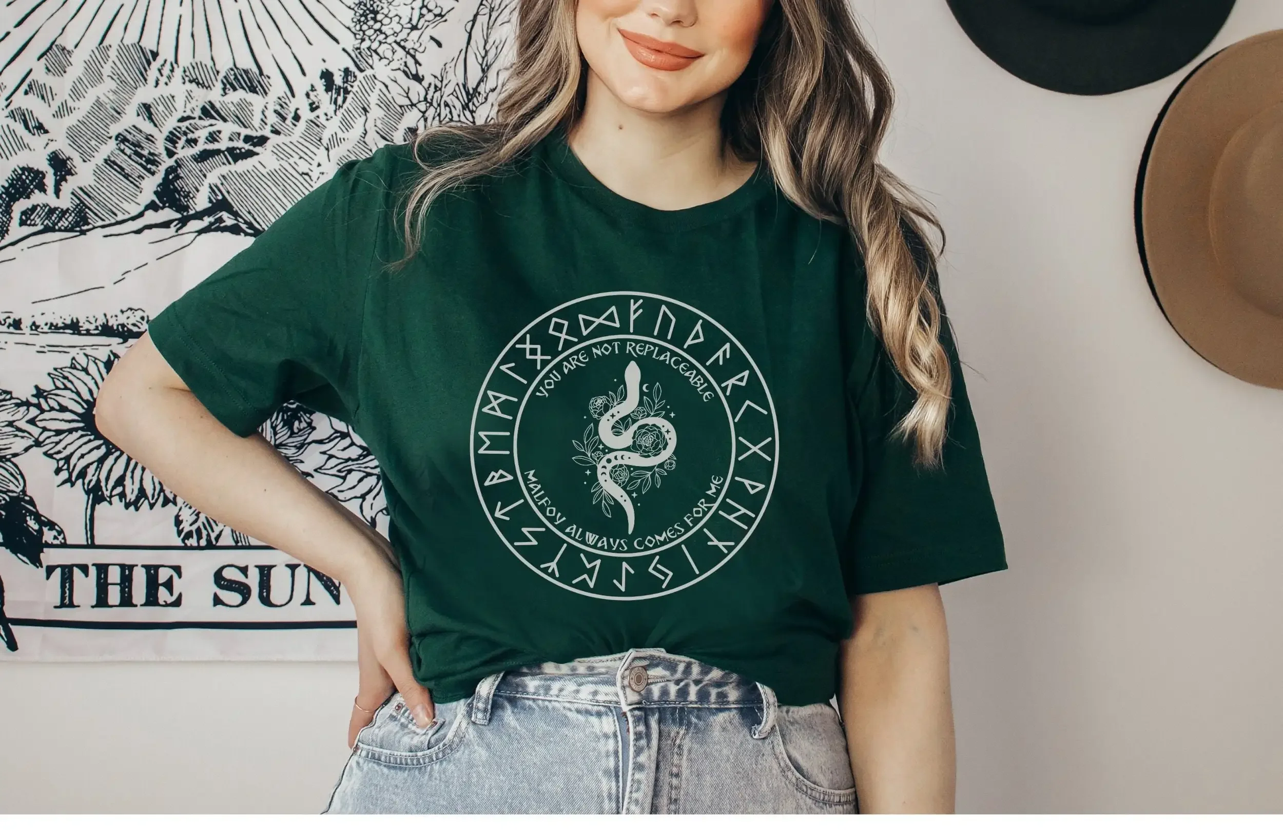 Manacled Runes T Shirt Dramione Hp Fanfiction Fanfic Lover Draco For Ao3 Merch