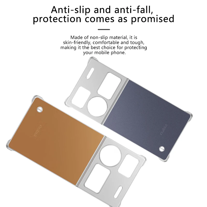 Nubia Z60 Ultra Leading Version Case PHONE PROTECTIVE CASE Light luxury and durable Anti-skid and anti-fall Light weight feel