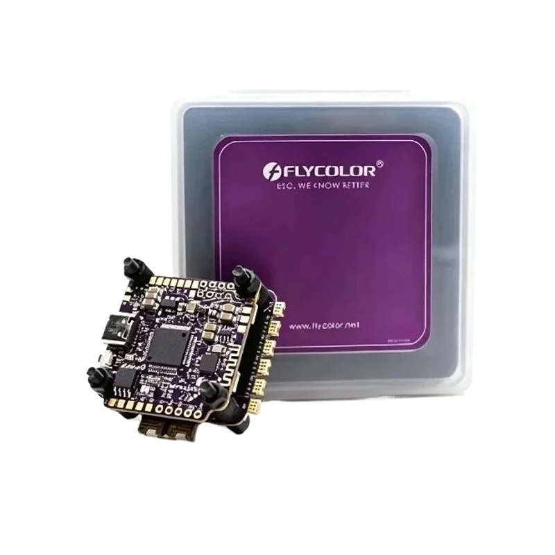 Flycolor X-TOWER 2 F7 60A 4 in 1 ESC Flying Tower/Stack  FPV Bluetooth To Adjust Parameters LED Flight Control