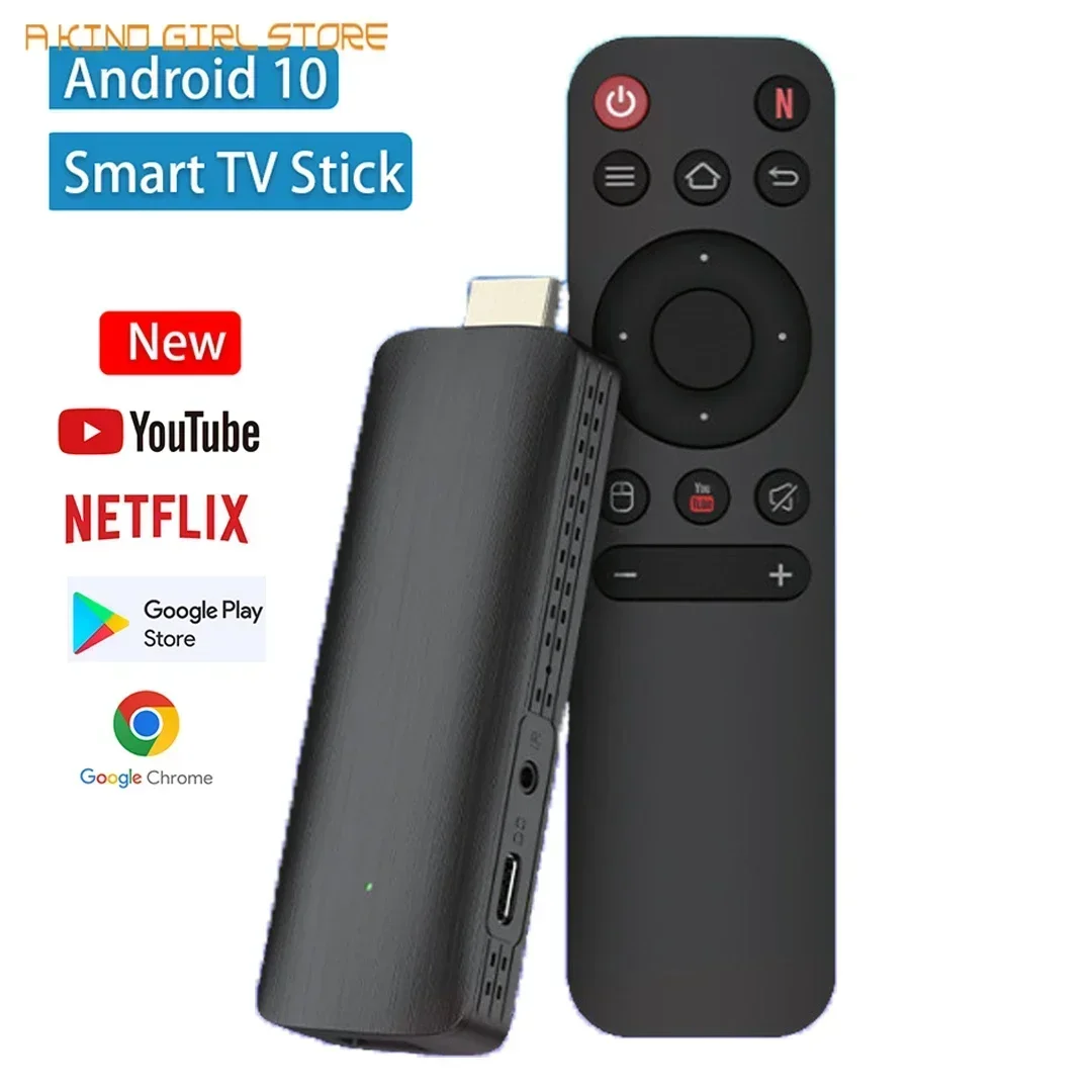 H313 Android Big TV HDR Set Top OS 4K BT5.0 WiFi 6 2.4/5.8G Android 10 Smart Sticks Android TV Box Stick Portable Media Player