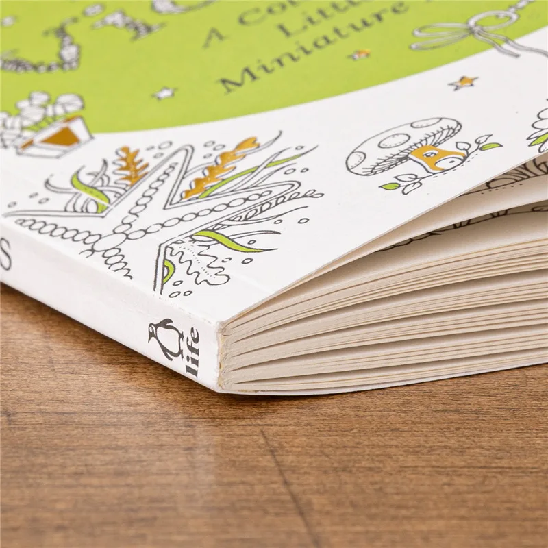 Bview Art English Version Small Victories: Adult Stress Relief Coloring Book for Relaxation & Anxiety Relief