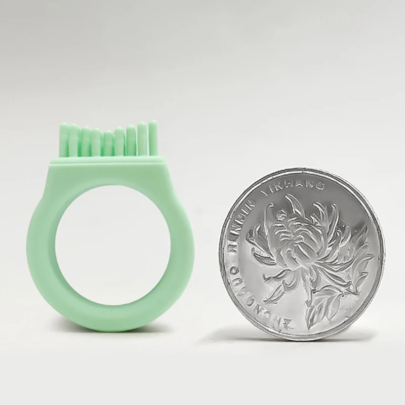 Morbido Silicone massaggiagengive spazzolino da denti per bambini spazzolino da denti portatile testa cure odontoiatriche spazzolino da denti di emergenza per la salute del bambino