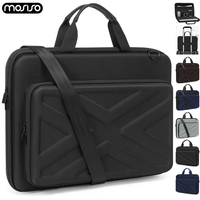 13 14 15 16 17 inch Laptop Bag Waterproof Shoulder Bag for Macbook Air Pro M1 M2 M3 M4 HP Dell Notebook Handbag Briefcase Cover