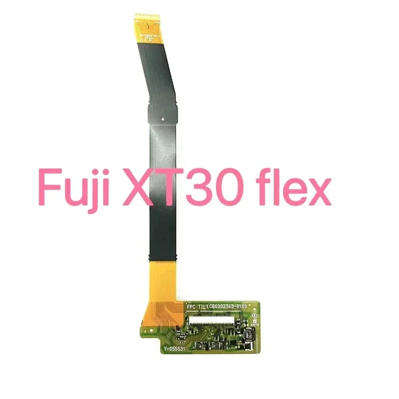 100% original nova tela lcd dobradiça cabo flexível fpc para fujifilm fuji xt30 X-T30 peça de reparo da câmera digital