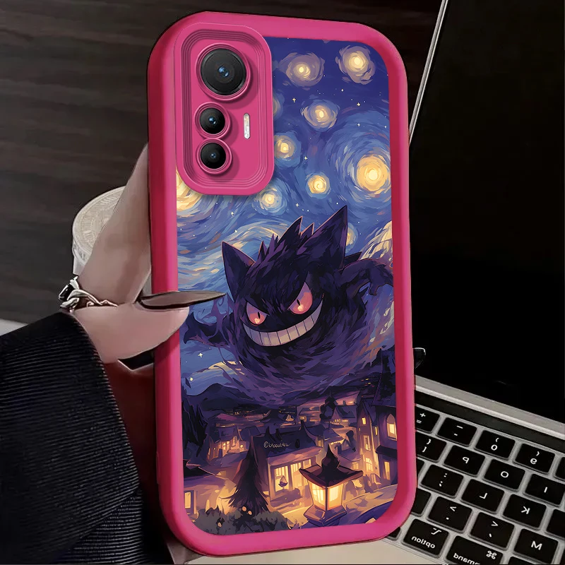 أنيمي جميل P-Pokemon جراب هاتف ل Xiaomi Poco X7 X6 X5 X4 GT X3 NFC F7 F6 F5 F4 F3 M5s C65 C75 M6 Pro 4G 5G غطاء سيليكون