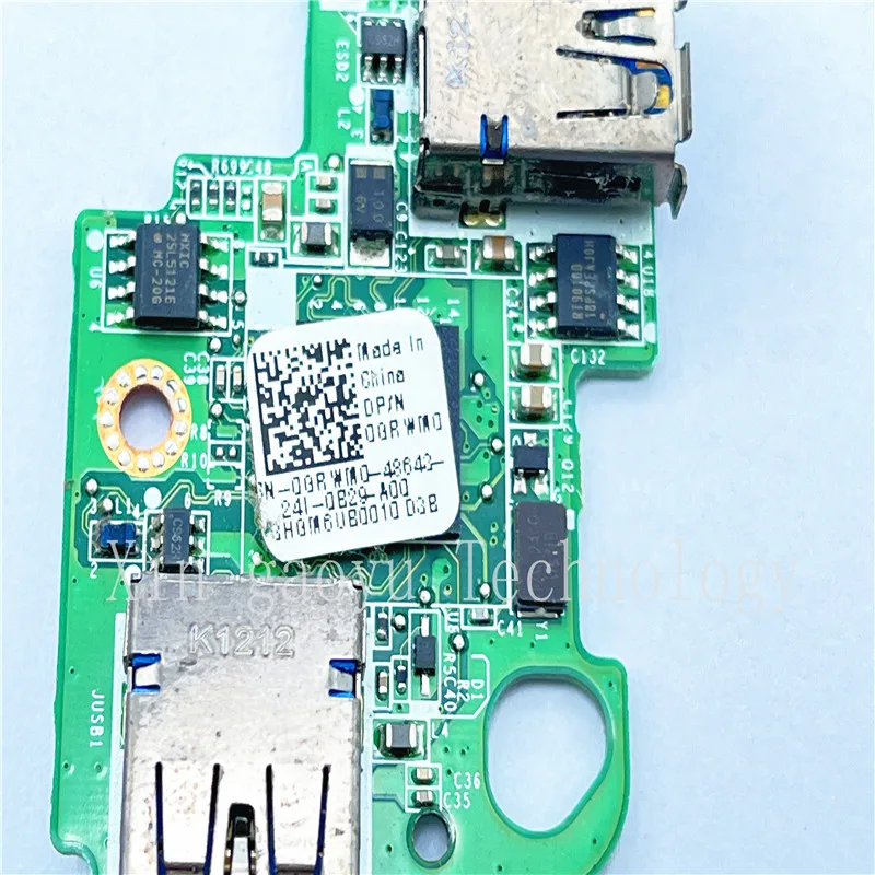 Original Free shipping for DELL L502X USB Board 0GRWM0 GRWM0 DAGM6CTB8D0 100% Test OK