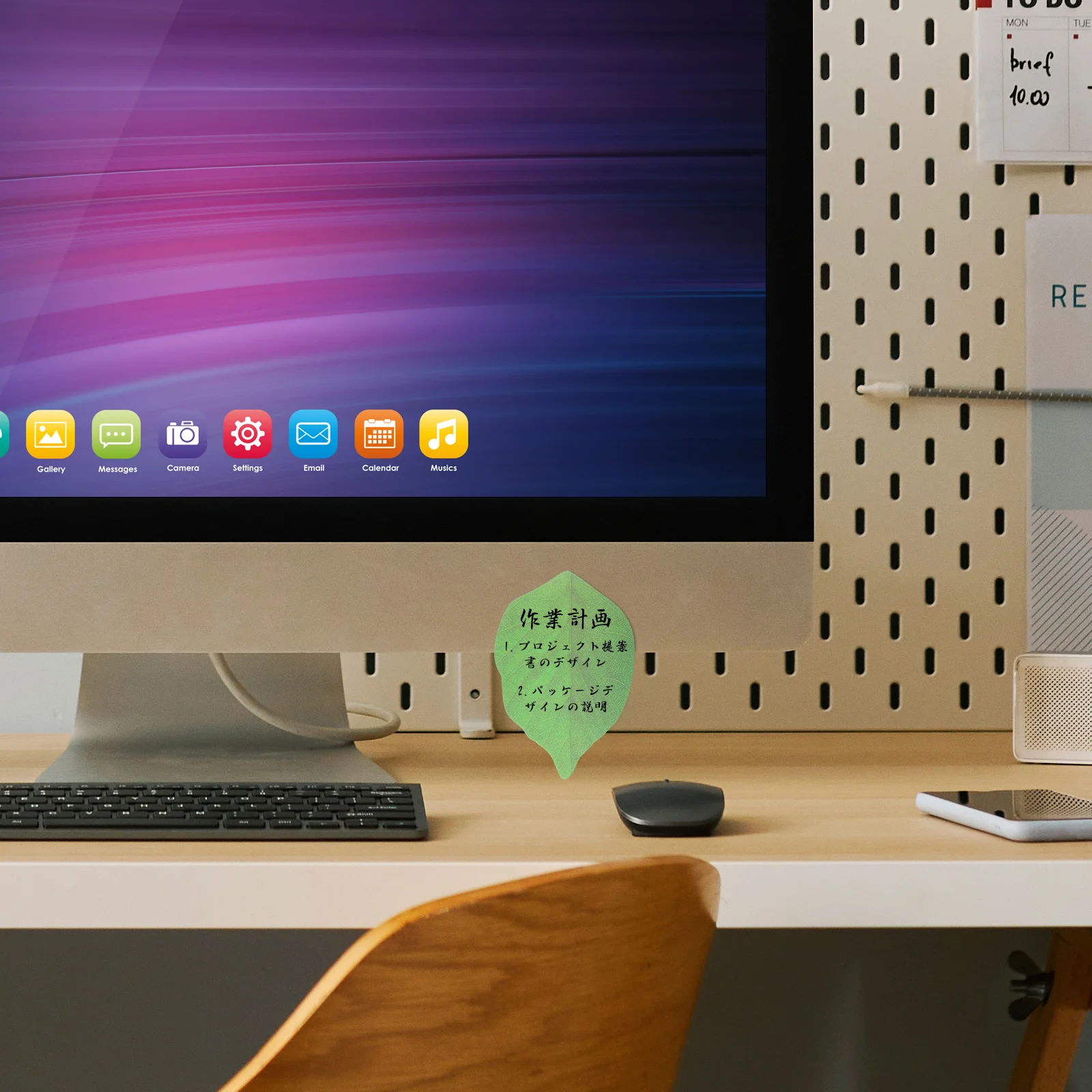 

10pcs Simulation Leaf Shaped Memo Notes Tearable Self-Adhesive For Office School Desktop Decorative Paper Notepads