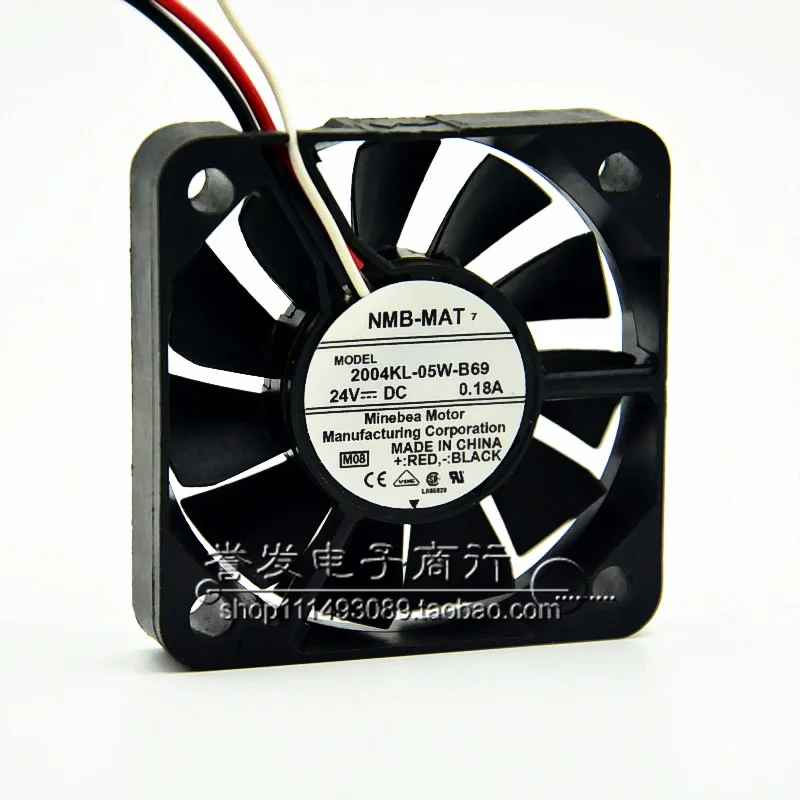 NIEUWE ORIGINELE 2004KL-05W-B69 24 V 0.18A 5010 50x50x10mm KOELVENTILATOR RADIATOR