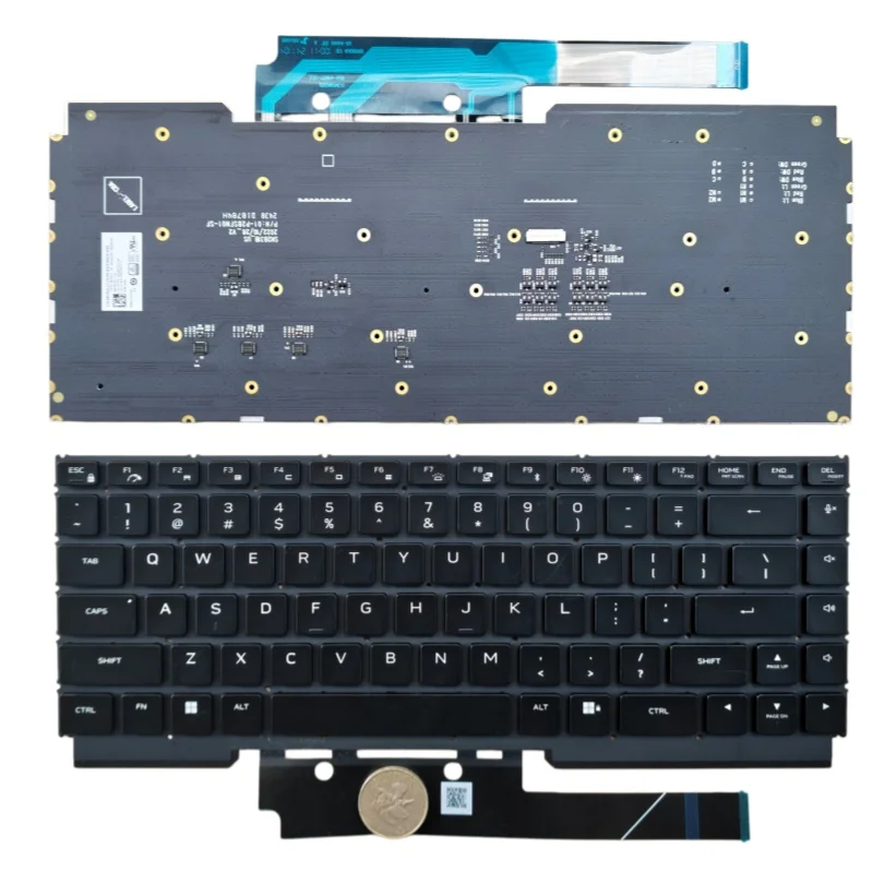 For DELL Alienware M16 R1 R2 Notebook Built-in Keyboard US Version 08TDGJ SG-B3710-XUA