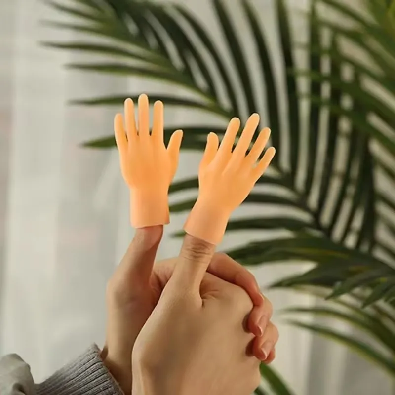 Funny Adult Small Hand Party Halloween Finger Fidget Hand Palm Finger Finger Puppets Tiny Finger Hands